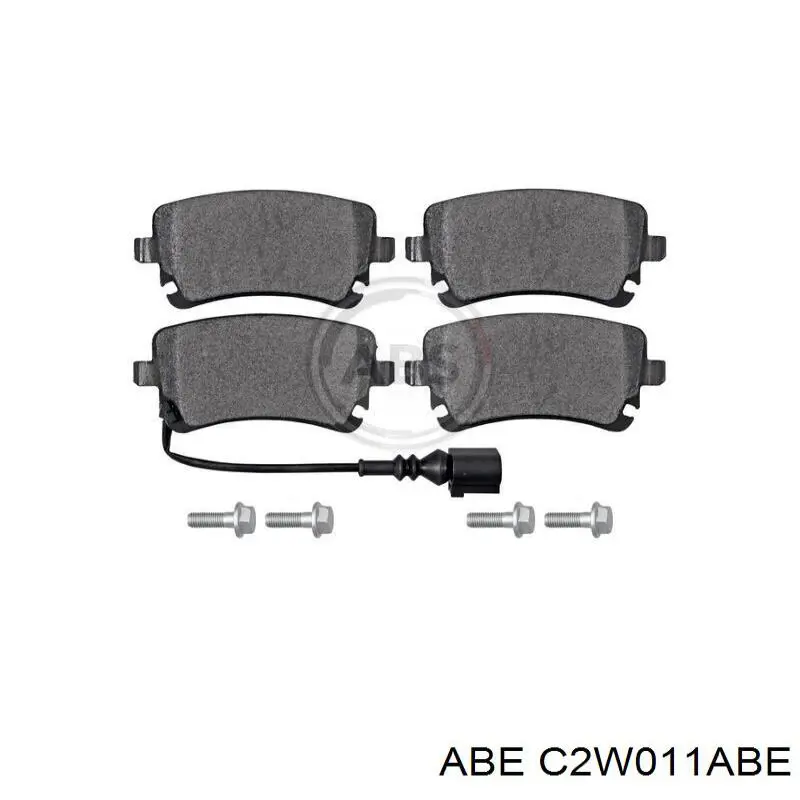 Задние дисковые колодки ABE C2W011ABE