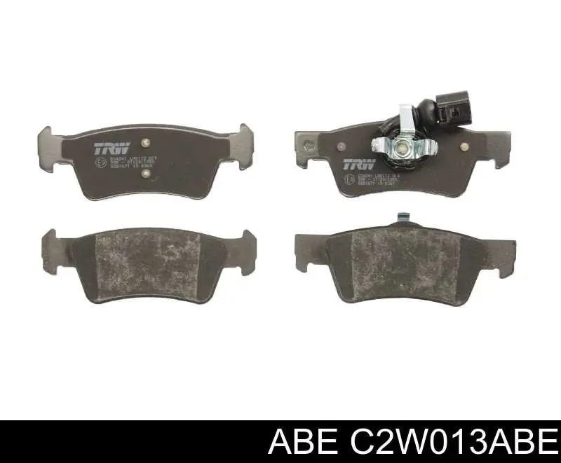 Колодки дисковые  ABE C2W013ABE цена, от 16.59 USD
