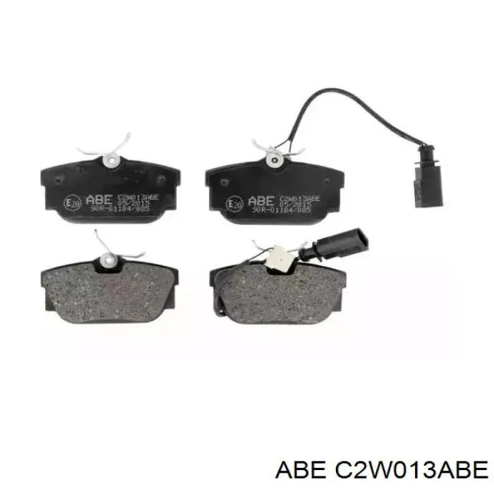 Задние тормозные колодки C2W013ABE ABE