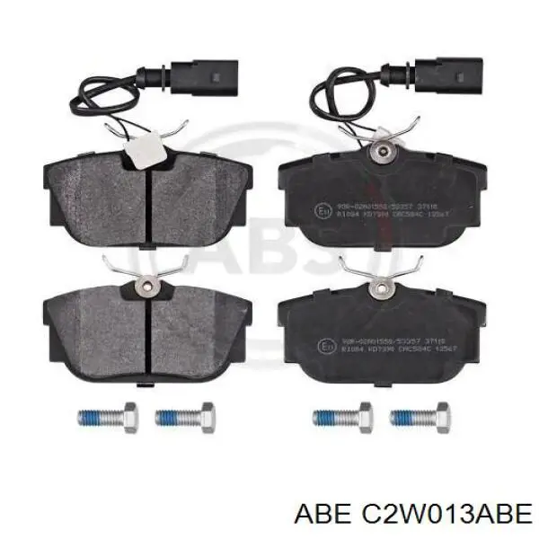 Задние дисковые колодки ABE C2W013ABE