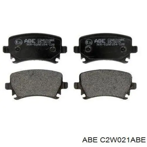 Задние тормозные колодки C2W021ABE ABE