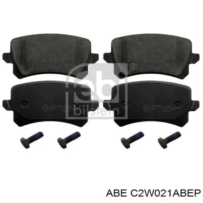 Колодки дисковые  ABE C2W021ABEP цена, от 21.42 USD