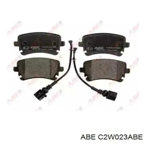 Колодки дисковые  ABE C2W023ABE цена, от 17.43 USD