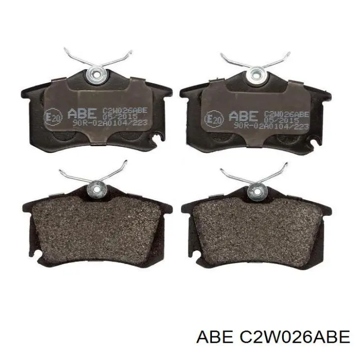 Колодки дисковые  ABE C2W026ABE цена, от 13.56 USD