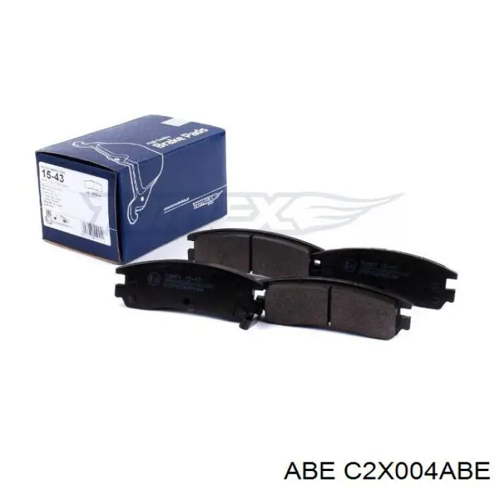 Колодки дисковые  ABE C2X004ABE цена, от 20.26 USD
