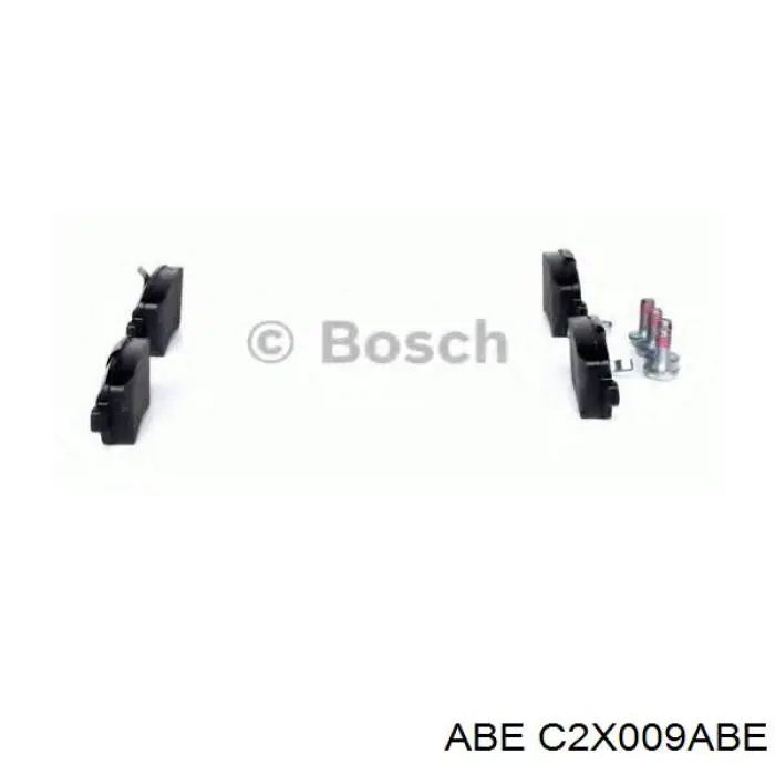Задние дисковые колодки ABE C2X009ABE