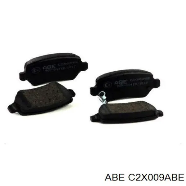 Колодки дисковые  ABE C2X009ABE цена, от 14.02 USD