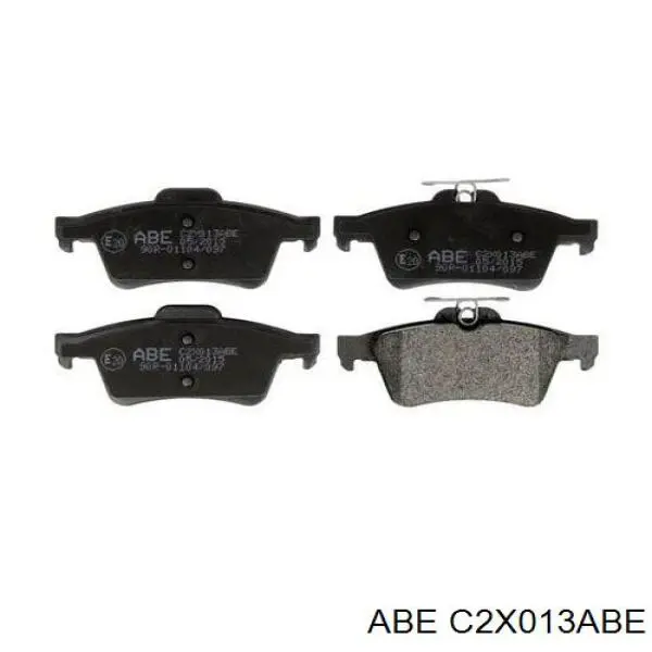 Колодки дисковые  ABE C2X013ABE цена, от 15.44 USD