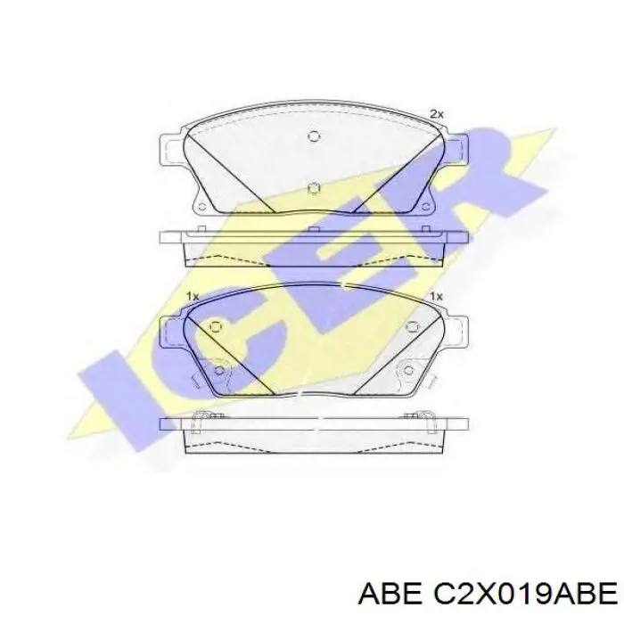 Задние тормозные колодки 05P2177 LPR