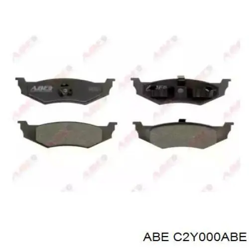 Задние дисковые колодки ABE C2Y000ABE