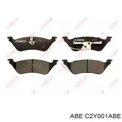 Колодки дисковые  ABE C2Y001ABE цена, от 21.96 USD
