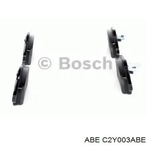 C2Y003ABE ABE Колодки тормозные дисковые комплект