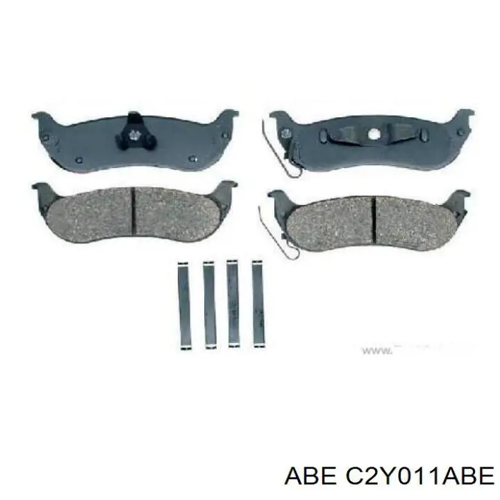 Задние тормозные колодки C2Y011ABE ABE