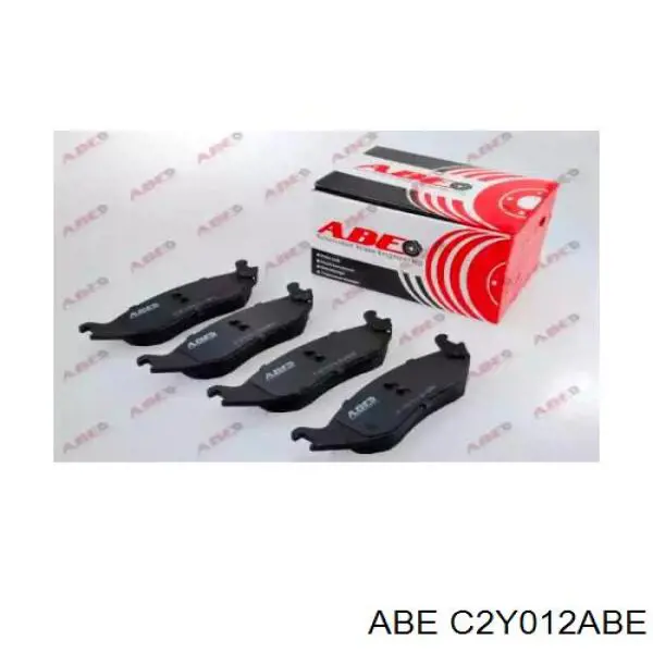 Колодки гальмові задні, дискові C2Y012ABE ABE