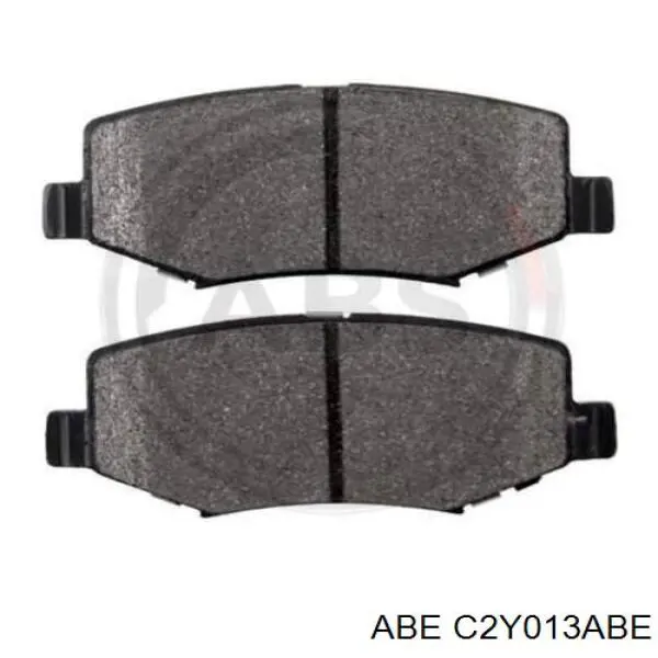Колодки гальмові задні, дискові C2Y013ABE ABE