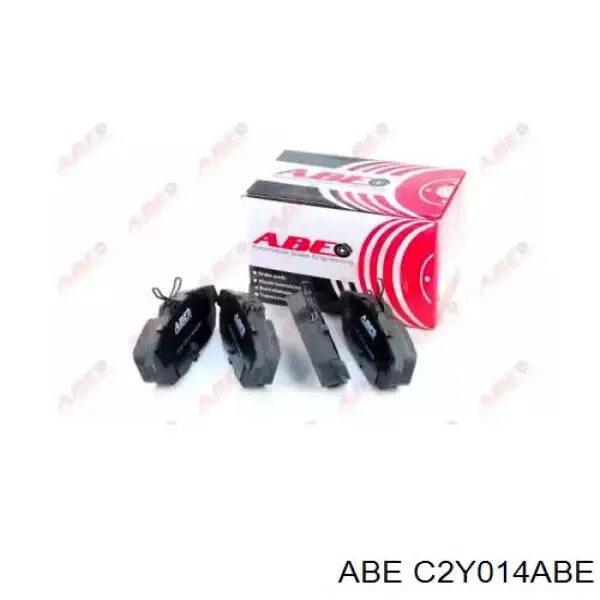 Задние тормозные колодки C2Y014ABE ABE