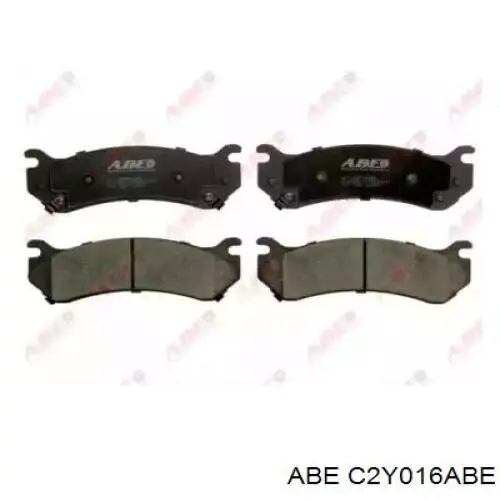 Задние тормозные колодки C2Y016ABE ABE