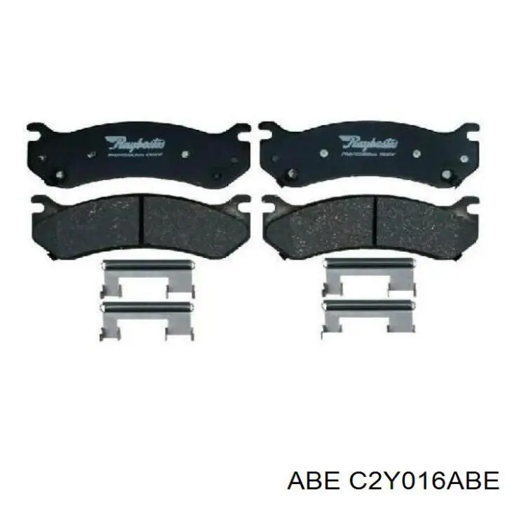 Купить C2Y016ABE ABE Колодки тормозные задние, дисковые