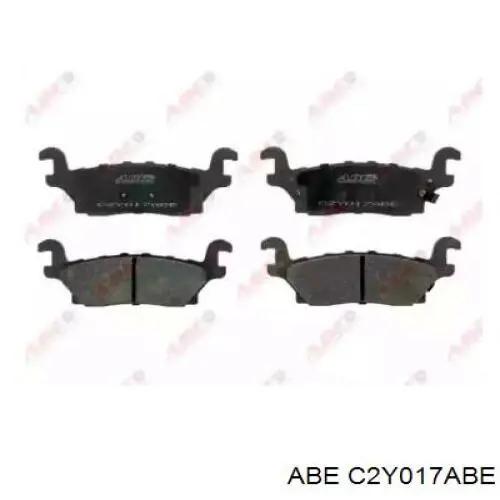 Колодки дисковые  ABE C2Y017ABE цена, от 22.69 USD