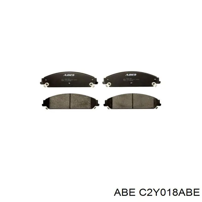 Колодки дисковые  ABE C2Y018ABE цена, от 23.84 USD