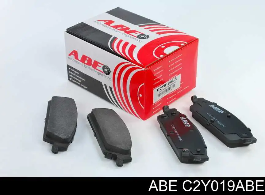 C2Y019ABE ABE Колодки тормозные дисковые комплект