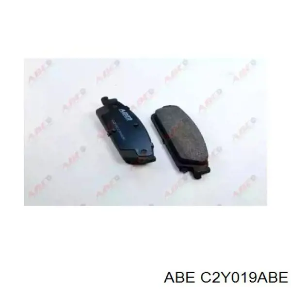 Купить C2Y019ABE ABE Колодки тормозные задние, дисковые