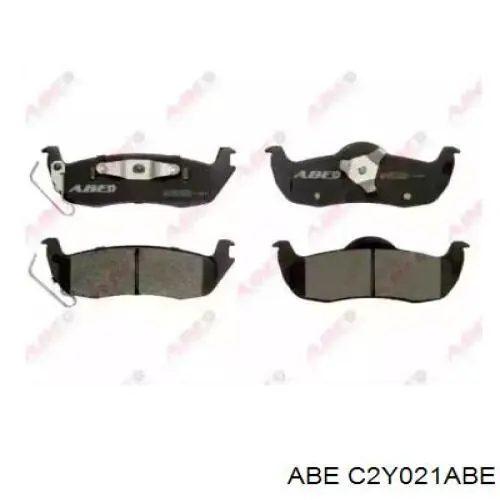 Колодки дисковые  ABE C2Y021ABE цена, от 22.70 USD