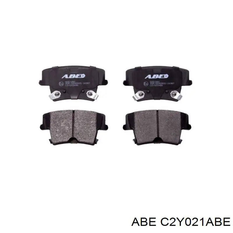 Задние тормозные колодки C2Y021ABE ABE