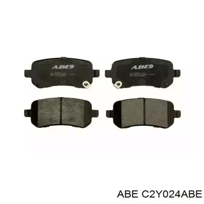 Задние тормозные колодки C2Y024ABE ABE