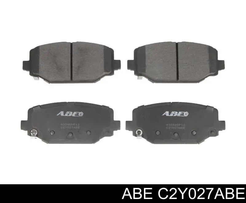 C2Y027ABE ABE Колодки тормозные дисковые комплект