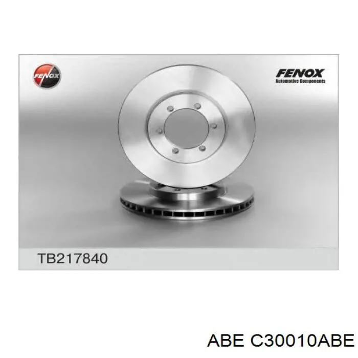 Передний тормозной диск ABE C30010ABE