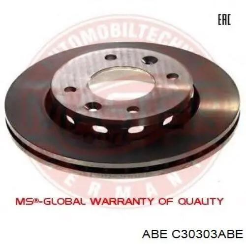 Тормоз дисковый передний ABE C30303ABE цена, от 27.95 USD