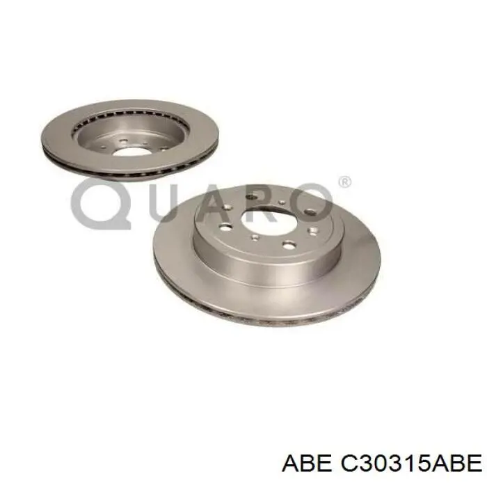 Передние тормозные диски C30315ABE ABE