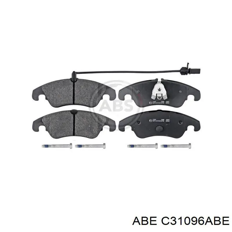 Передние тормозные диски C31096ABE ABE