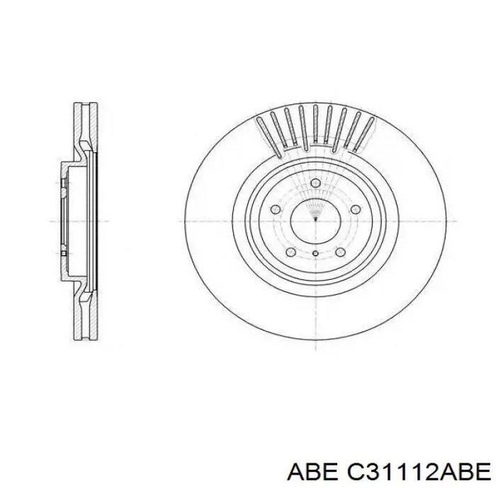 Купить C31112ABE ABE Ротор тормозной