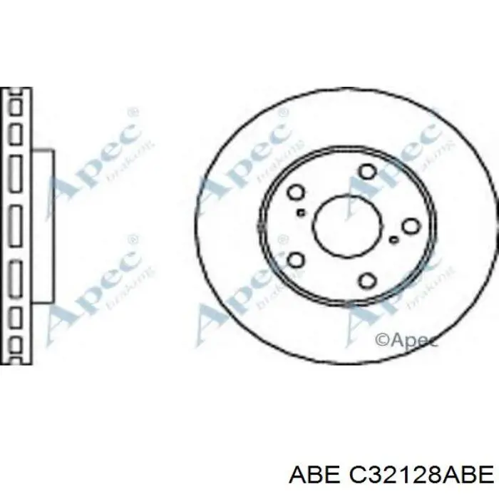 Передние тормозные диски C32128ABE ABE