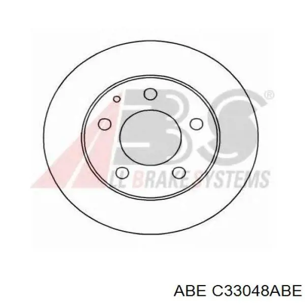 Передний тормозной диск ABE C33048ABE