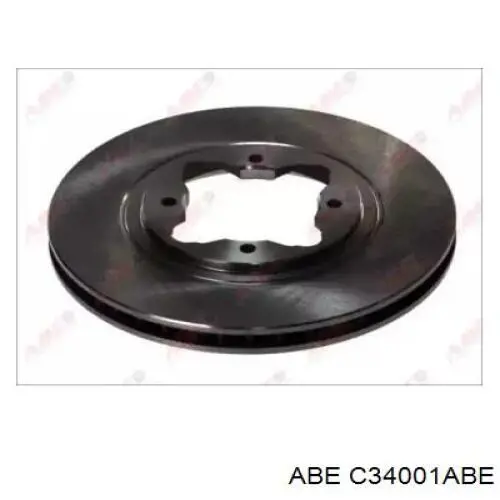 C34001ABE ABE Диск тормозной передний
