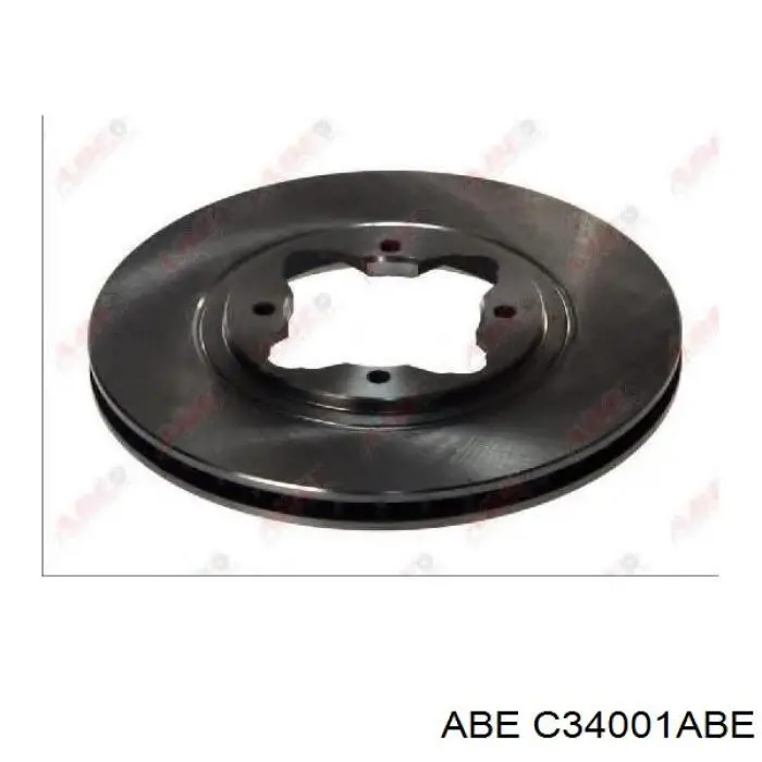 C34001ABE ABE диск тормозной передний
