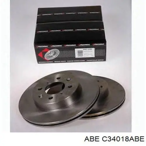 Передний тормозной диск ABE C34018ABE