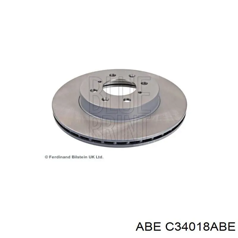 C34018ABE ABE Диск тормозной передний