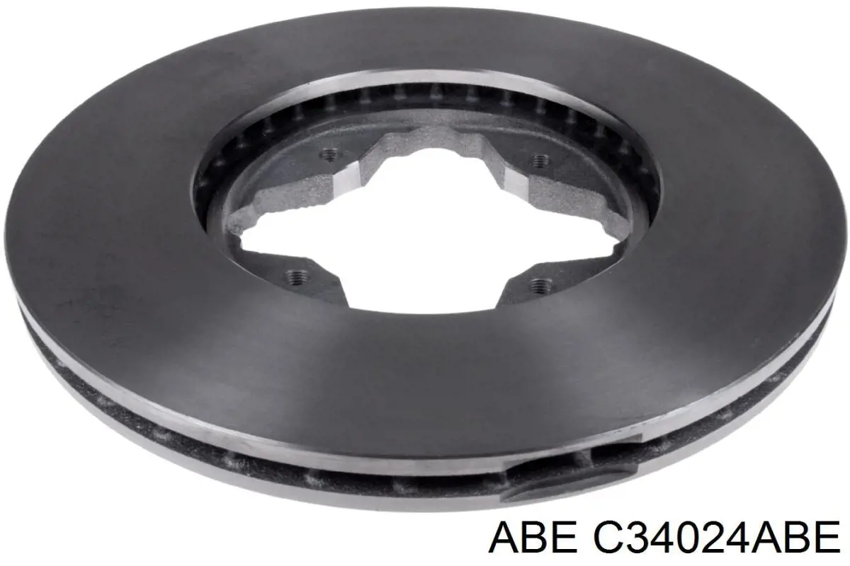 C34024ABE ABE Диск тормозной передний