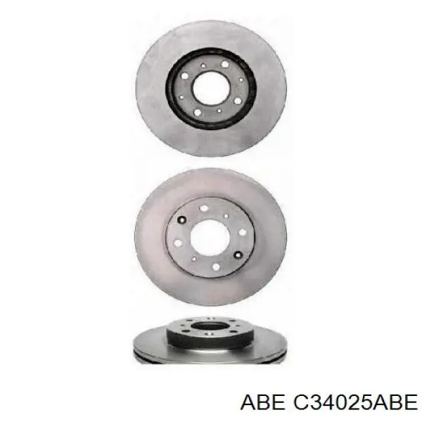 Передние тормозные диски C34025ABE ABE