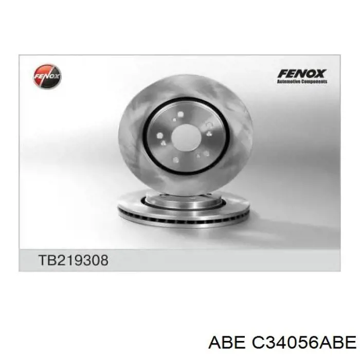 Передние тормозные диски C34056ABE ABE