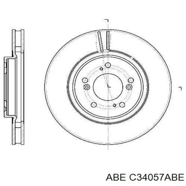 Купить C34057ABE ABE Ротор тормозной