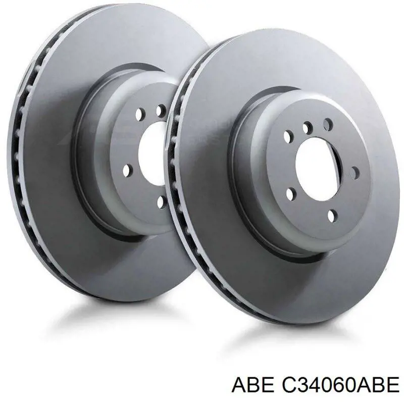C34060ABE ABE Диск тормозной передний