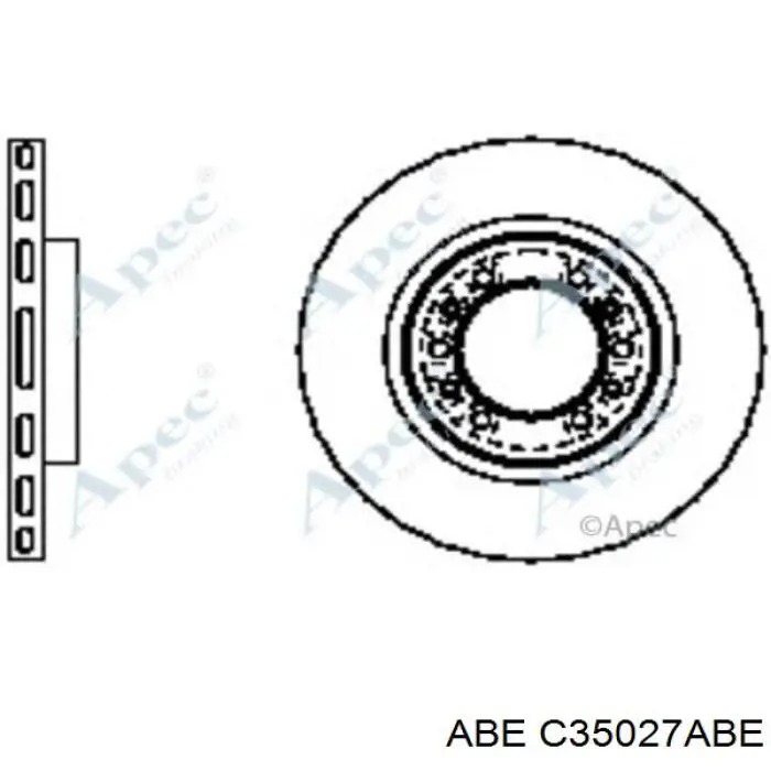 Купить C35027ABE ABE Ротор тормозной