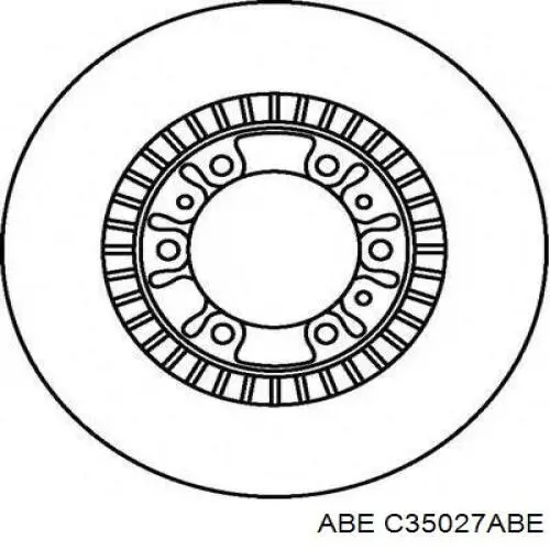 Передние тормозные диски C35027ABE ABE