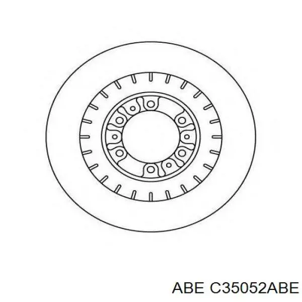 Тормоз дисковый передний ABE C35052ABE цена, от 33.57 USD