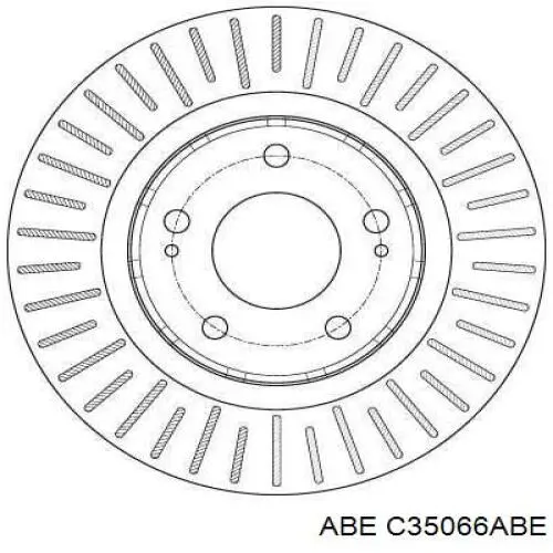 Купить C35066ABE ABE Ротор тормозной